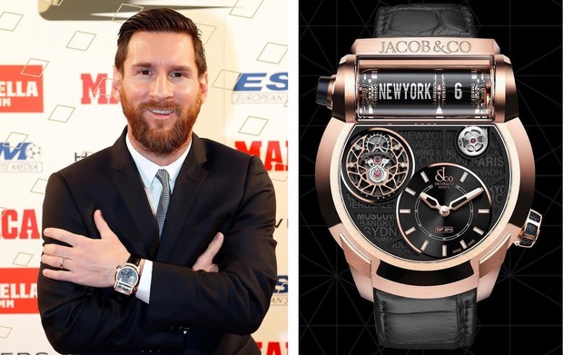 The watch is worth the fortune of Messi - Photo 4.