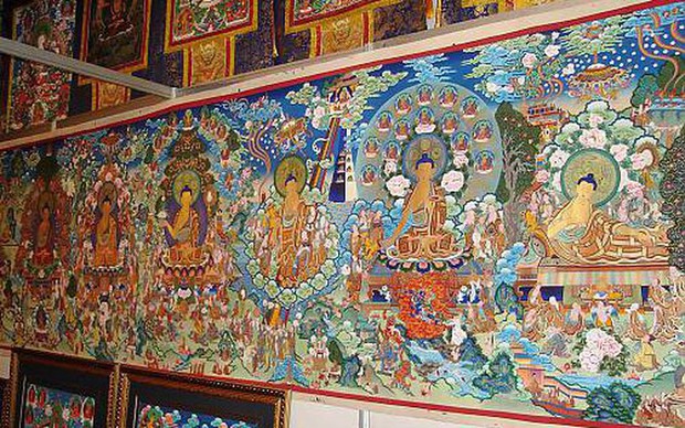 Nghệ thuật Regong: “Bông hoa trên cao nguyên Tây Tạng” - Ảnh 1. Nghệ thuật Regong: “Bông hoa trên cao nguyên Tây Tạng” - Ảnh 1.