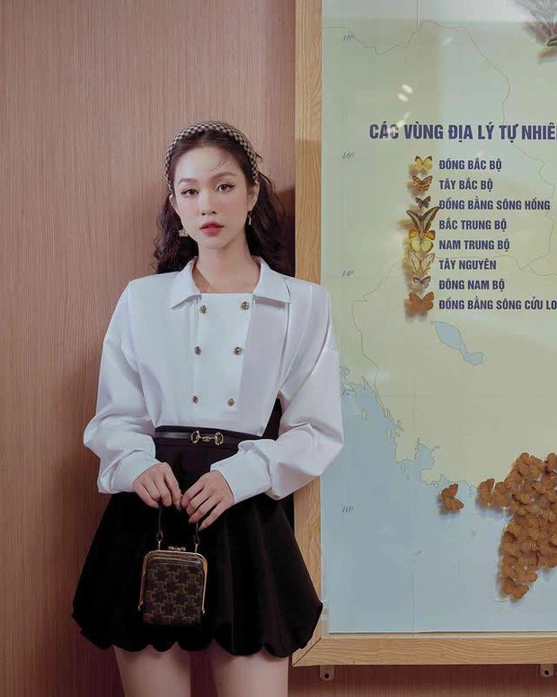 Tủ đồ đi làm của Hoa khôi đẹp nhất VTV: toàn áo sơ mi siêu cấp điệu đà, mẫu nào cũng xinh hết chỗ chê - Ảnh 15. Tủ đồ đi làm của Hoa khôi đẹp nhất VTV: toàn áo sơ mi siêu cấp điệu đà, mẫu nào cũng xinh hết chỗ chê - Ảnh 15.