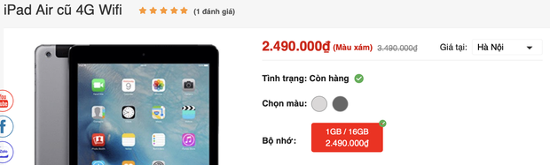 Đây là mẫu iPad rẻ nhất mà vẫn sử dụng được, giá chỉ hơn 2 triệu đồng - Ảnh 2.