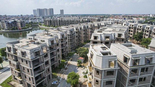 Ảnh: Hàng trăm căn biệt thự “triệu đô” bị bỏ hoang tại khu đô thị ở Hà Nội - Ảnh 4.