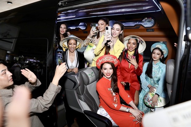 Mỹ nhân Thái Lan thuộc đoàn Miss Grand gây tranh cãi khi mặc áo dài xuyên thấu, hở vòng 1 đến Việt Nam - Ảnh 5.