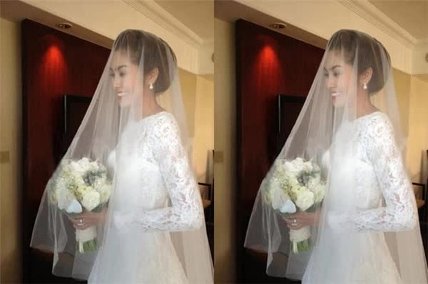 Hà Tăng diện váy 200 triệu, Linh Rin vẫn chọn váy cưới từ NTK Việt: Cả hai đều có chi tiết chuẩn dâu thảo nhà hào môn - Ảnh 5.