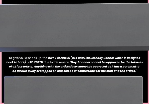 Fan quốc tế phẫn nộ vì BTC concert BLACKPINK tịch thu, vứt banner của Lisa dưới đất - Ảnh 6.
