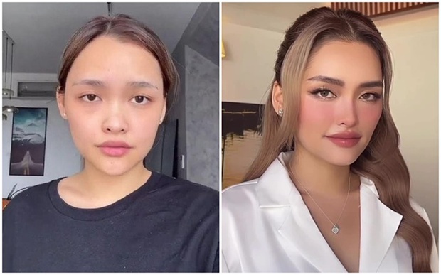 Đọ ảnh mặt mộc vs khi làm cô dâu của Linda Ngô: Nể khả năng biến hình của con gái - Ảnh 2.
