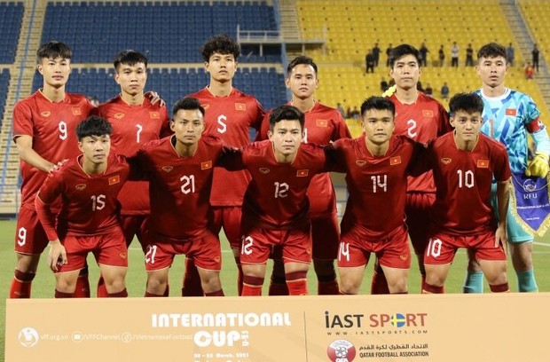 Thua luân lưu trước U23 Kyrgyzstan, U23 Việt Nam xếp cuối bảng Doha Cup - Ảnh 1.