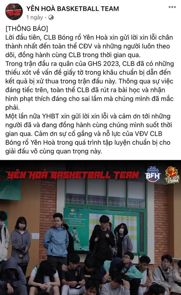Tranh cãi đương kim vô địch giải bóng rổ học sinh TP Hà Nội chưa ra sân phút nào đã bị loại vì... quên thẻ thi đấu - Ảnh 3.