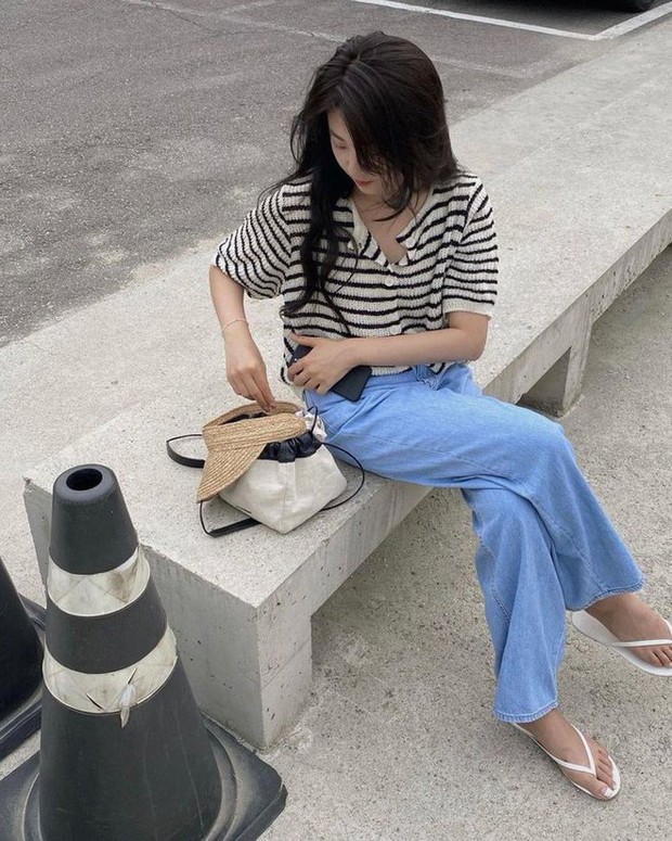 1 mẫu áo len khiến hội mặc đẹp xứ Hàn say mê - Ảnh 4.