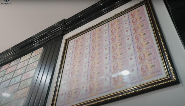Căn biệt thự kim tiền của vua tiền tệ Hùng Bá: Tiền dát từ ngoài cổng, choáng ngợp nhất là BST tiền cổ có loạt seri quý hiếm trị giá hơn 10 tỷ đồng - Ảnh 19.