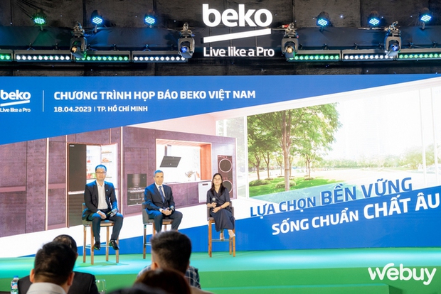 Beko đẩy mạnh tính bền vững trong hàng loạt các sản phẩm gia dụng mới vừa được ra mắt - Ảnh 1.