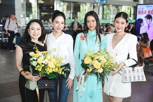 Miss Universe Thailand đến Việt Nam: Đọ sắc cùng Lê Âu Ngân Anh tại sân bay, ghi điểm với fan vì điều này - Ảnh 7.