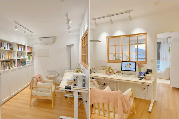 Mẹ 2 con thiết kế căn hộ nhỏ 43m2 thành không gian sống ấm cúng - Ảnh 1.