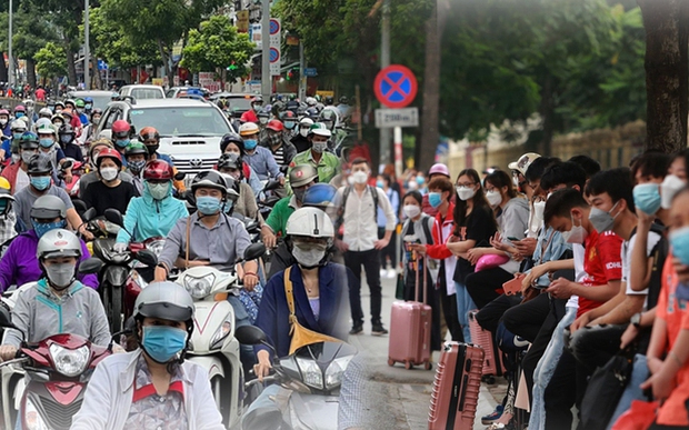Những kiểu né tắc đường khi rời Hà Nội về quê nghỉ lễ - Ảnh 1.