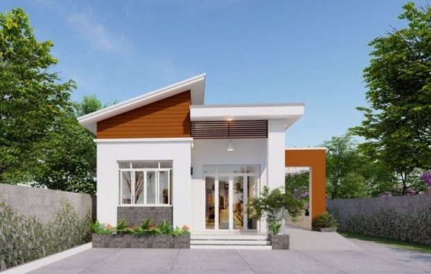 10 mẫu nhà cấp 4 đơn giản nhưng cực đẹp - Ảnh 6.