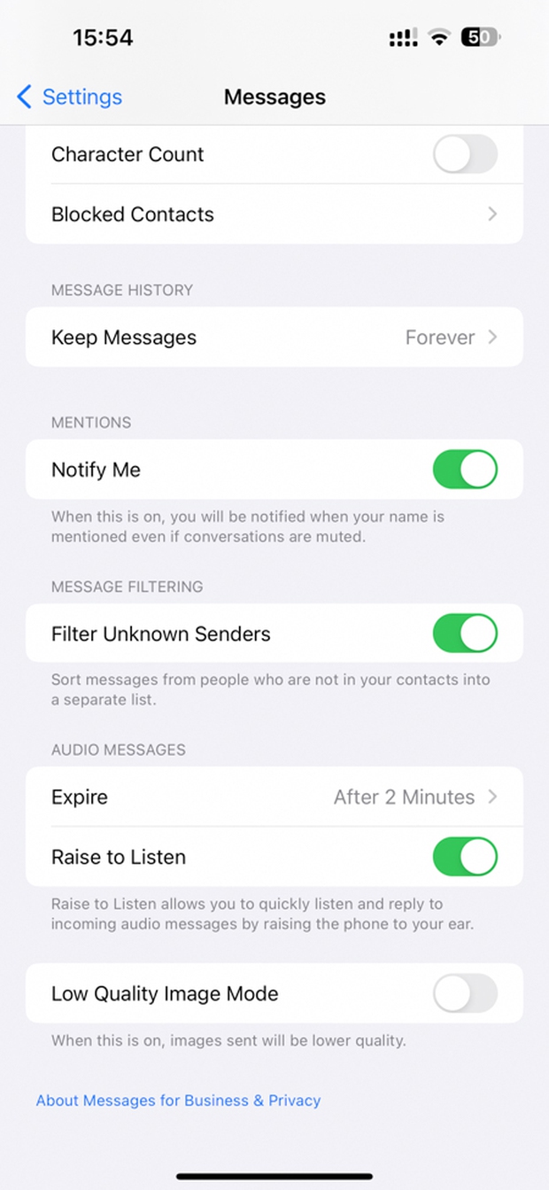 Hướng dẫn cách chặn các tin nhắn rác và lừa đảo trên iPhone - Ảnh 3.