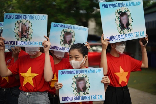 Người dân quật cường đấm bức ảnh cha đẻ bé Vân An