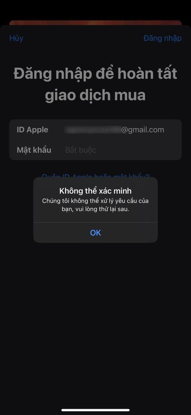 Hàng loạt iPhone tại Việt Nam bỗng nhiên dở chứng Không thể xác minh - Ảnh 1.