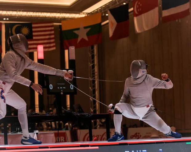 Vũ Thành An thất vọng khi thua sát nút ở trận chung kết kiếm chém cá nhân nam