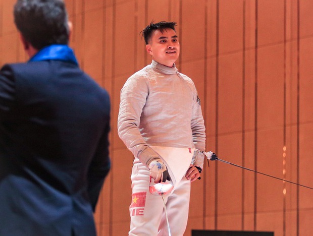 Vũ Thành An thất vọng khi thua sát nút ở trận chung kết kiếm chém cá nhân nam