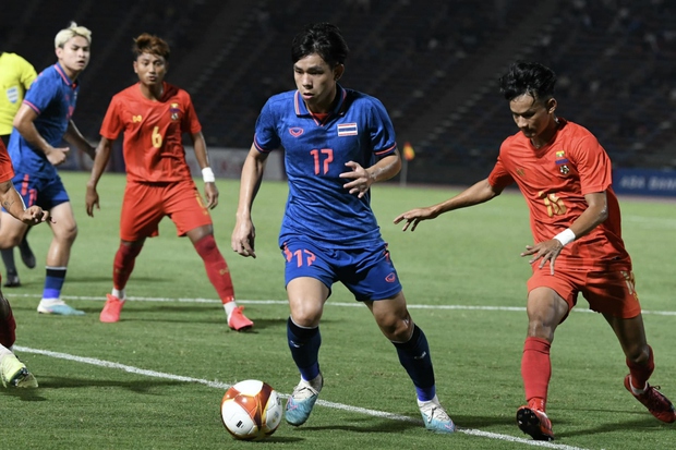 U22 Việt Nam đọ sức với U22 Myanmar trong trận tranh HCĐ SEA Games 32