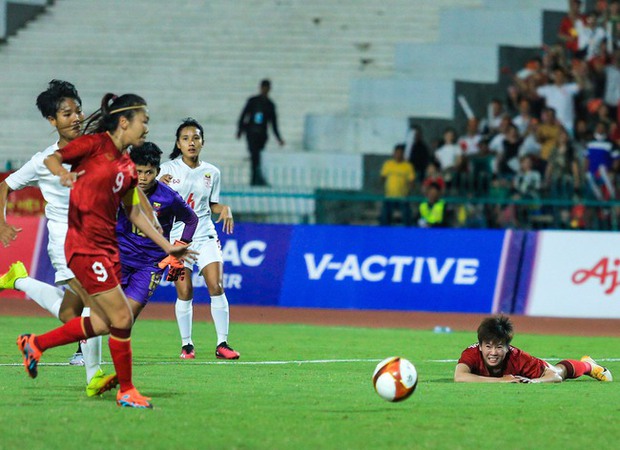 Đội trưởng Huỳnh Như 'nổ súng' ở chung kết SEA Games 32: Cảm xúc như Ronaldo!