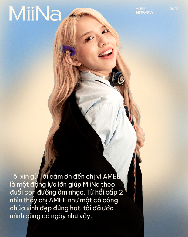 MiiNa - Tân binh Vpop gây sốt với cảm hứng từ Jang Wonyoung (IVE) và động lực từ AMEE