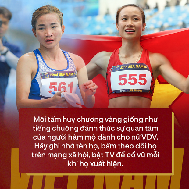 Nữ VĐV Việt Nam tại SEA Games 32: Khát khao vô địch, chinh phục ngôi vương