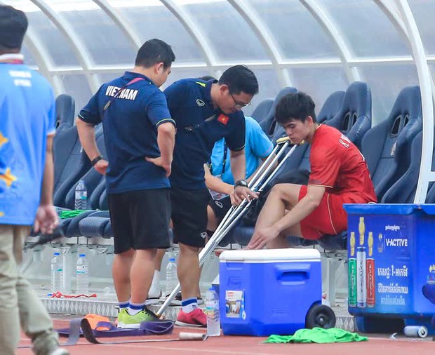 Đội tuyển U22 Việt Nam gặp đại bạo lực chấn thương sau chiến thắng SEA Games