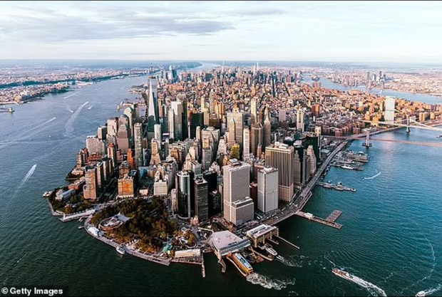 Giới khoa học cảnh báo New York đang lún dần vì sức nặng của nhà chọc trời - Ảnh 1.