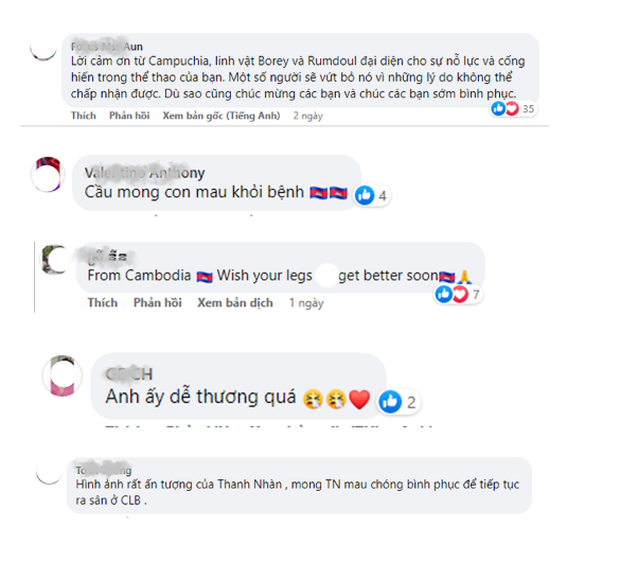 Thanh Nhàn nhận được mưa lời khen từ fan Campuchia - Ảnh 2.