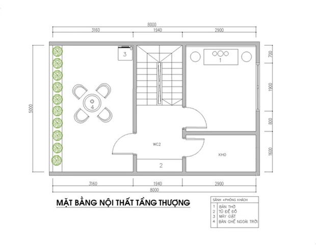 Tư vấn thiết kế và bố trí nội thất phù hợp cho nhà phố có diện tích 40m2 - Ảnh 3.