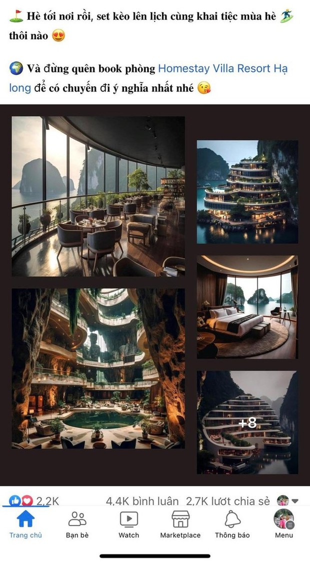 Quảng Ninh nói gì về khách sạn đẹp siêu thực giữa vịnh Hạ Long xôn xao mạng xã hội? - Ảnh 1.