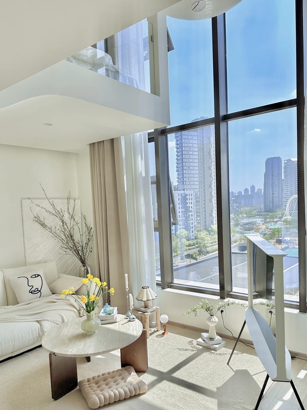 Không gian hiện đại bên trong căn hộ gác mái 37m2 - Ảnh 4.