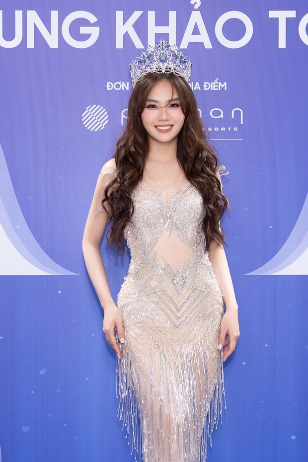 Thảm đỏ Hoa hậu Thế giới Việt Nam: Mai Phương - Phương Nhi cùng dàn hậu đọ sắc nét căng, 59 thí sinh lần đầu lộ diện - Ảnh 2.