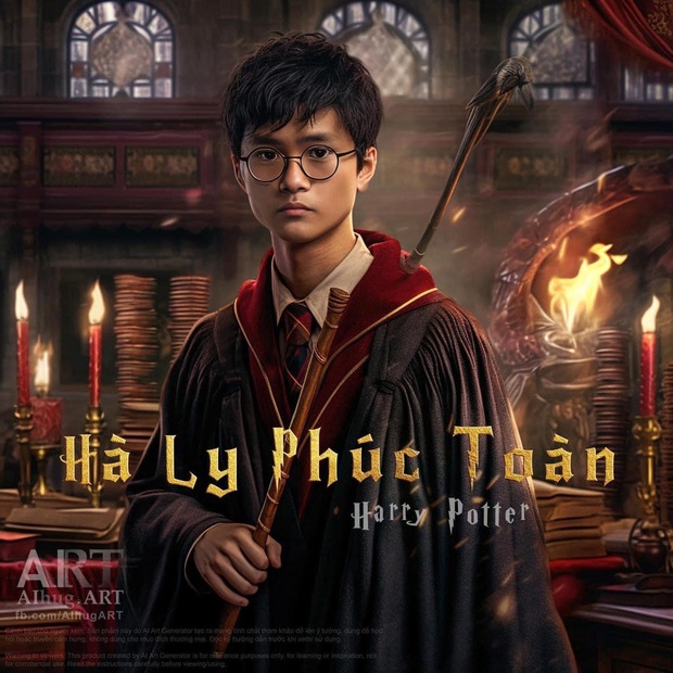 Dàn nhân vật Harry Potter bản Việt gây sốt, ai cũng thăng hạng nhan sắc ngoại trừ nam chính - Ảnh 2.