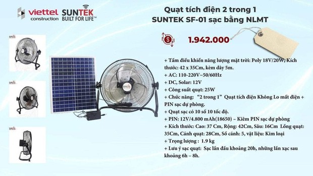 Quạt sạc điện: Cháy hàng, loạn giá, chất lượng không biết đường nào mà lần - Ảnh 6.