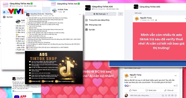 Công khai dịch vụ cho thuê tài khoản quảng cáo “miễn thuế” trên TikTok - Ảnh 1. Công khai dịch vụ cho thuê tài khoản quảng cáo “miễn thuế” trên TikTok - Ảnh 1.