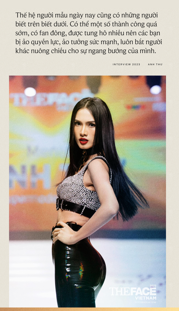 Tâm sự của siêu mẫu Anh Thư: Sợ con trai thi The Face vì lý do này