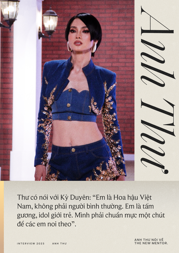 Tâm sự của siêu mẫu Anh Thư: Sợ con trai thi The Face vì lý do này