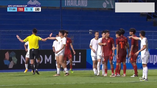 Lào gây bất ngờ, Thái Lan né chết trong trận đấu U17 châu Á