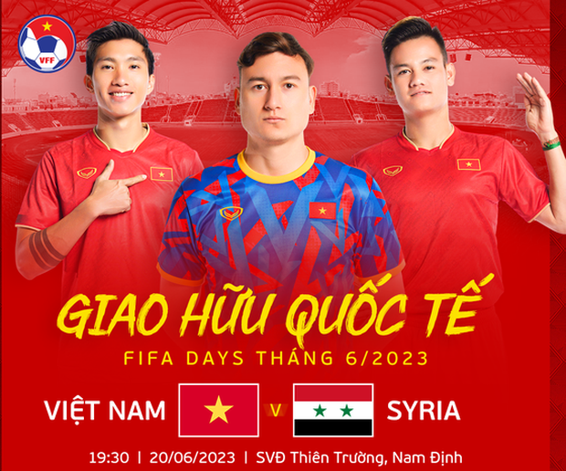 Hoành tráng trận đấu giữa đội tuyển Việt Nam và đội tuyển Syria