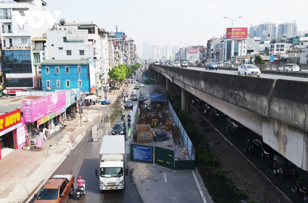 Đánh giá hiệu ứng kẹt xe do thi công ngầm nhà máy nước thải Yên Xá tại Hà Nội