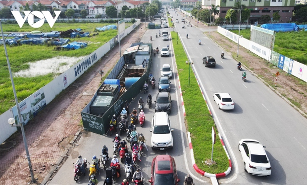 Đánh giá hiệu ứng kẹt xe do thi công ngầm nhà máy nước thải Yên Xá tại Hà Nội