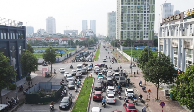 Đánh giá hiệu ứng kẹt xe do thi công ngầm nhà máy nước thải Yên Xá tại Hà Nội