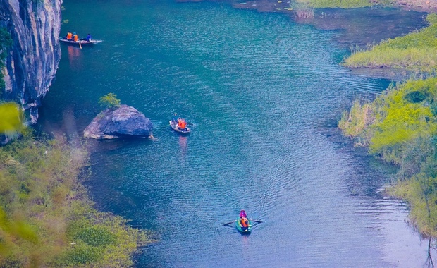 Thưởng ngoạn mùa vàng Tam Cốc - Ảnh 2.