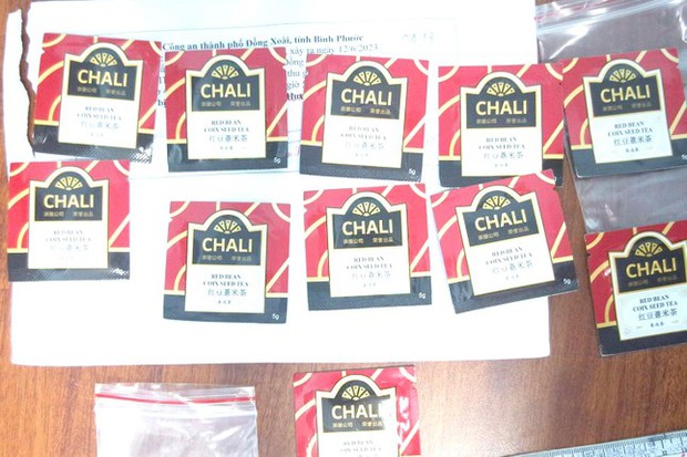 Khám phá loại ma túy kỳ lạ như nước trà ở Bình Phước