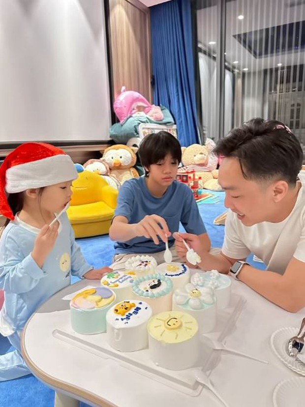 Cường Đô La tự tay tổ chức sinh nhật cho con trai Subeo nhưng con gái Suchin lại chiếm spotlight vì quá đáng yêu - Ảnh 2. Cường Đô La tự tay tổ chức sinh nhật cho con trai Subeo nhưng con gái Suchin lại chiếm spotlight vì quá đáng yêu - Ảnh 2.