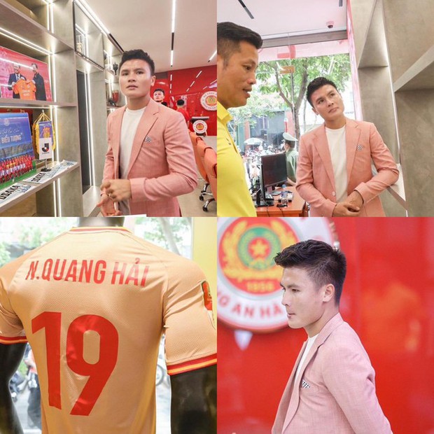 Quang Hải bất ngờ trên sân ra mắt CLB CAHN