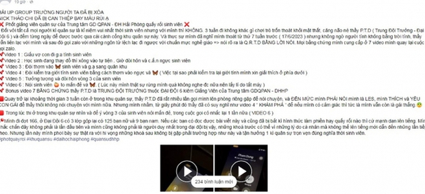 Tạm đình chỉ công tác nam giảng viên bị tố quấy rối, gạ tình nữ sinh - Ảnh 1.