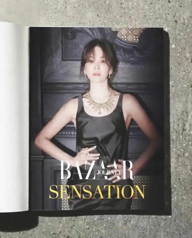 Đẳng cấp Song Hye Kyo, chỉ nhá hàng vài tấm ảnh tạp chí đã gây bão vì nhan sắc quá lộng lẫy - Ảnh 3.